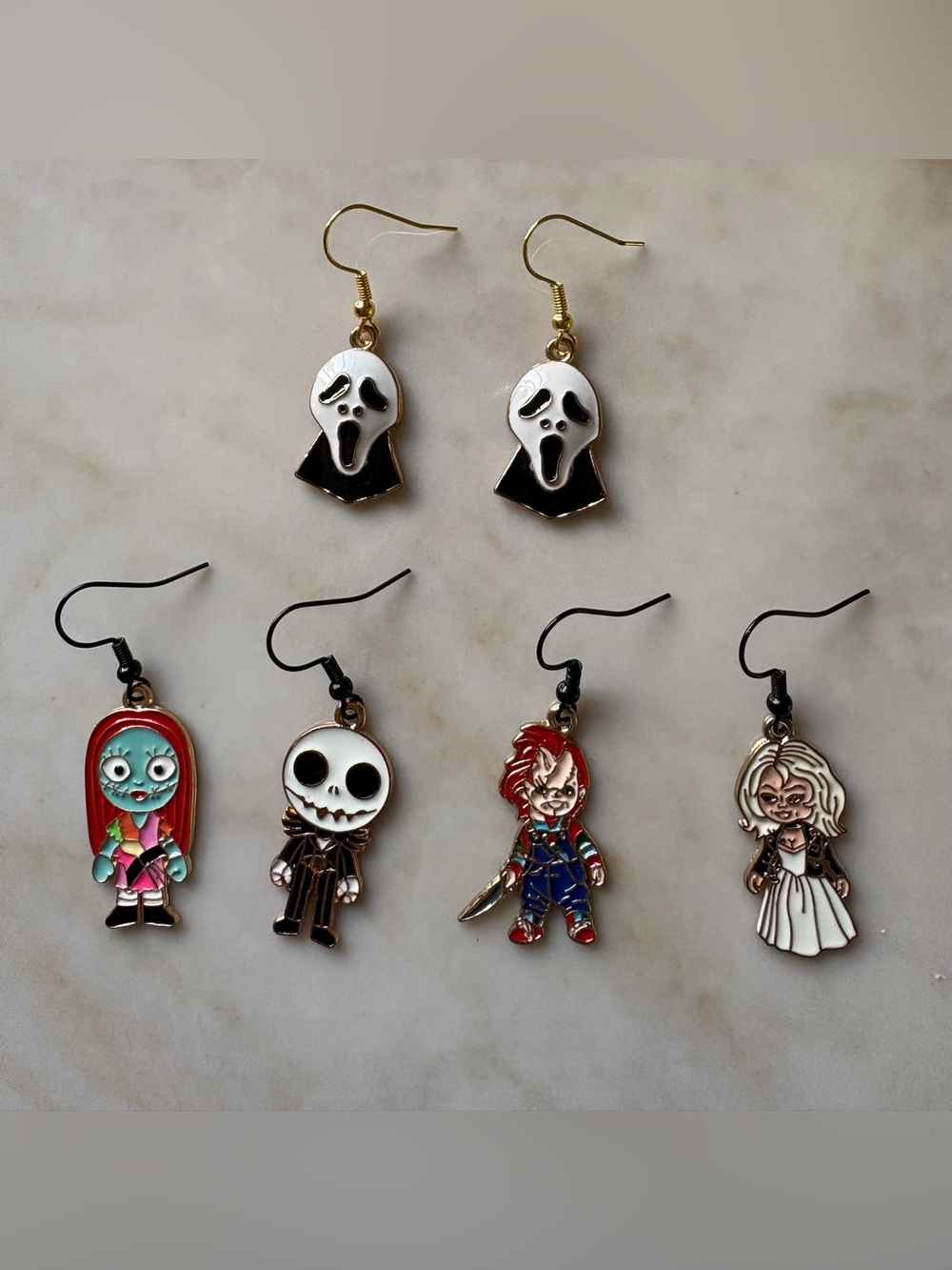 Halloween Horror Character charm bundle Earrings
